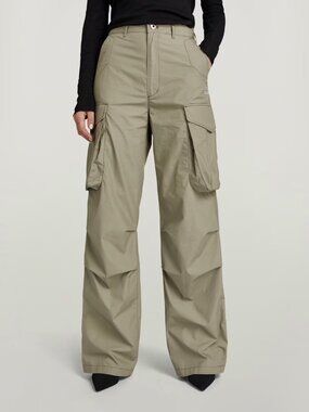 NWT G-STAR Women's High Wait Cargo Pants in Shamrock Green Size 29/30